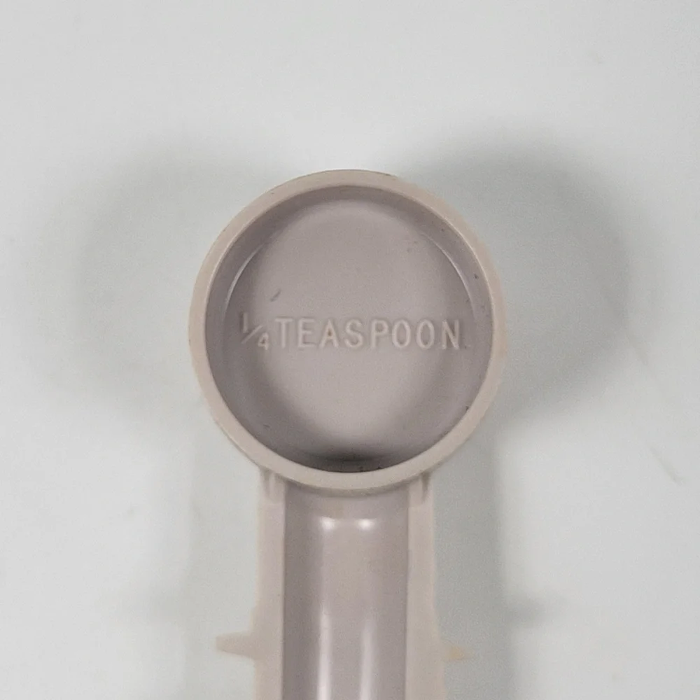 VTG Planters Mr Peanut Gray Measuring Scoop Spoon Tsp Tbsp Kitchenware‎ 1950s